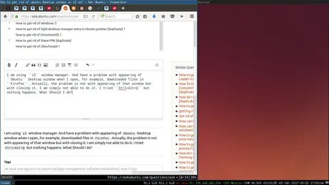 Окна linux