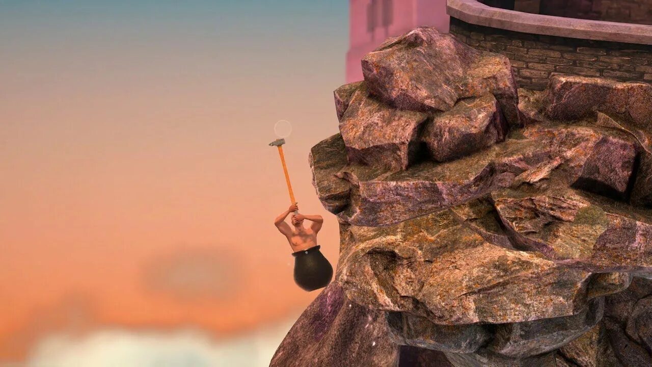 Getting over it на пк. Геттинг овер ит. геттин over it. getting over it with bennett foddy. getting over it фон.