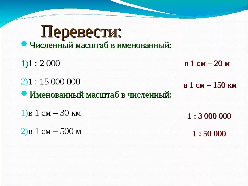 Виды линейных масштабов. Как определить масштаб в географии 5 класс. Как найти численный масштаб. Как переводить масштаб в географии. Как найти именованный масштаб.