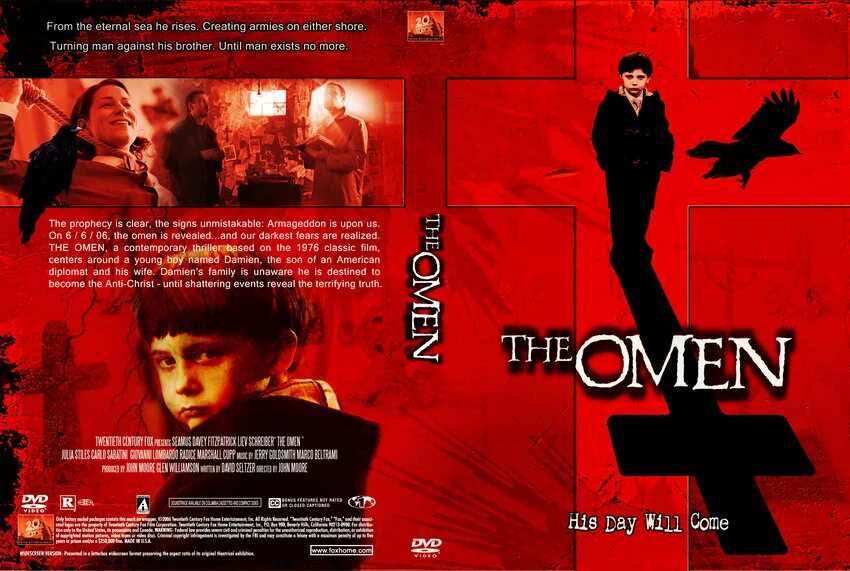 Омен 666. Omen на английском. Омен 666. Omen на английском. Омен (2006) - blu-ray.
