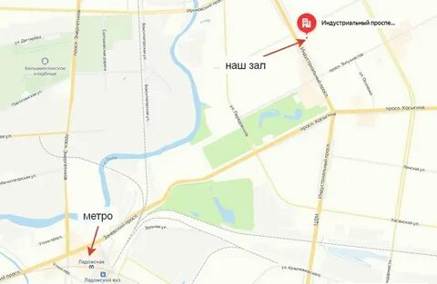 Промышленная доехать