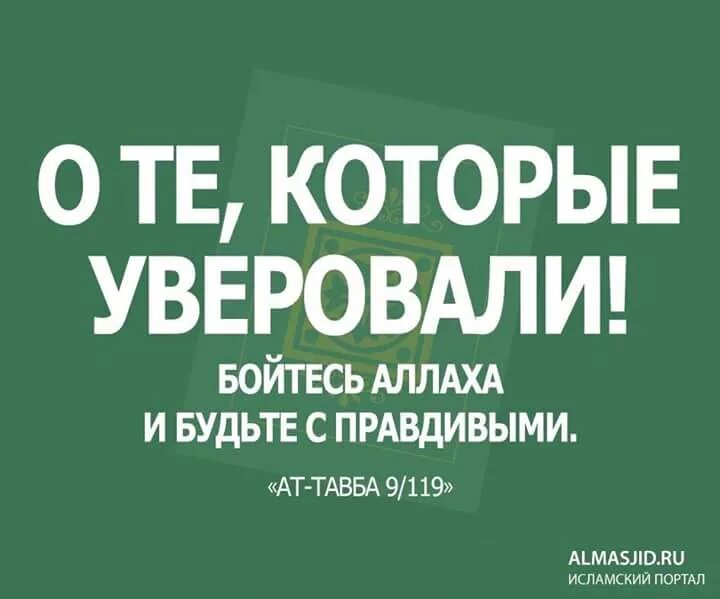 Бойтесь всевышнего. О те которые уверовали бойтесь Аллаха. О те которыеуверовали бойтесь Аллаа. О вы которые уверовали бойтесь Аллаха и будьте с правдивыми. Хадис бойтесь Аллаха.