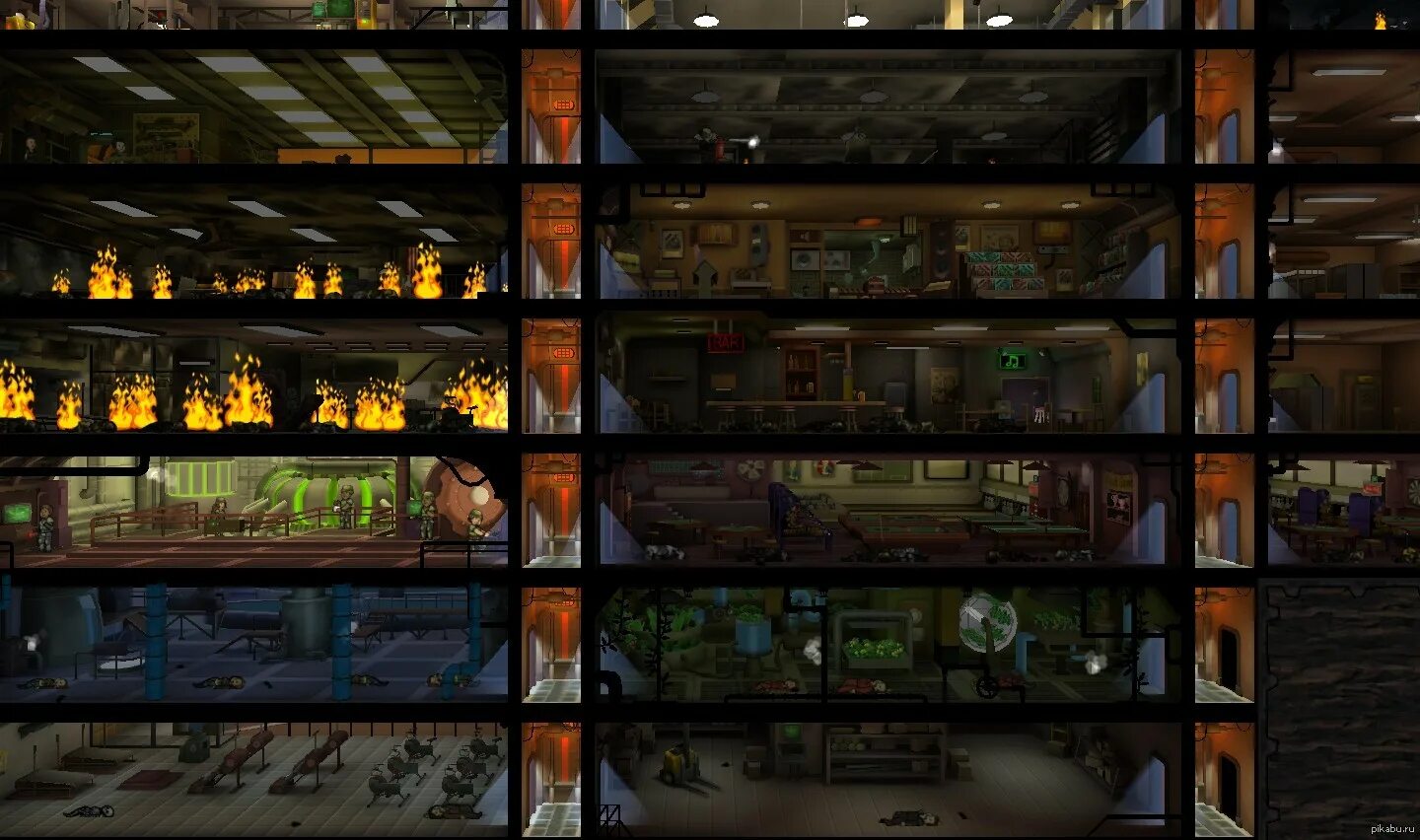 Fallout shelter через. Пожар фоллаут шелтер. фоллаут шелтер в 2005 году. fallout 57 shelter. протектроны fallout shelter.