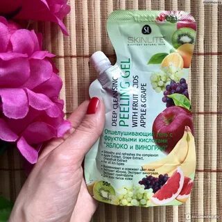 Пилинг скатка для лица с фруктовыми кислотами