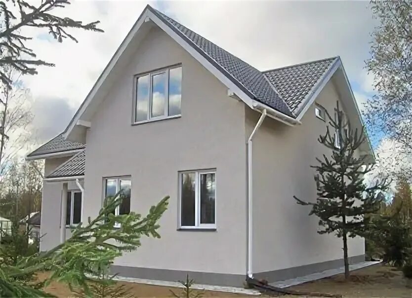 Svarog, construction of country houses and cottages, Khomutovo village, Traktova