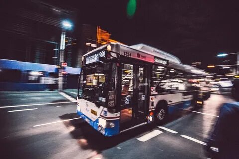 Вид общественного транспорта в городе