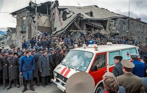 Спитак и ленинакан землетрясение