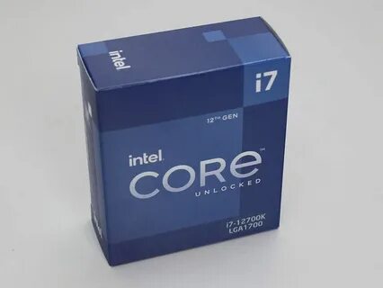 Процессор intel core i7 12700k