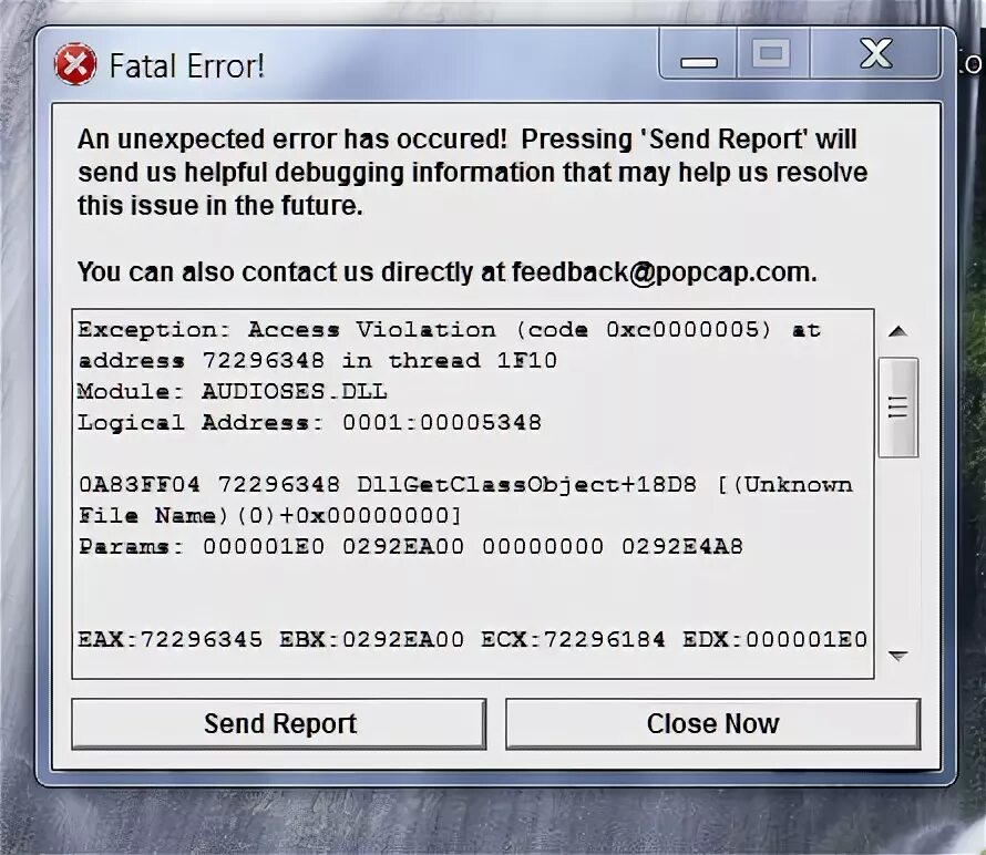 Unexpected Error. Как убрать unexpected Error. An unexpected i/o Error has occurred.