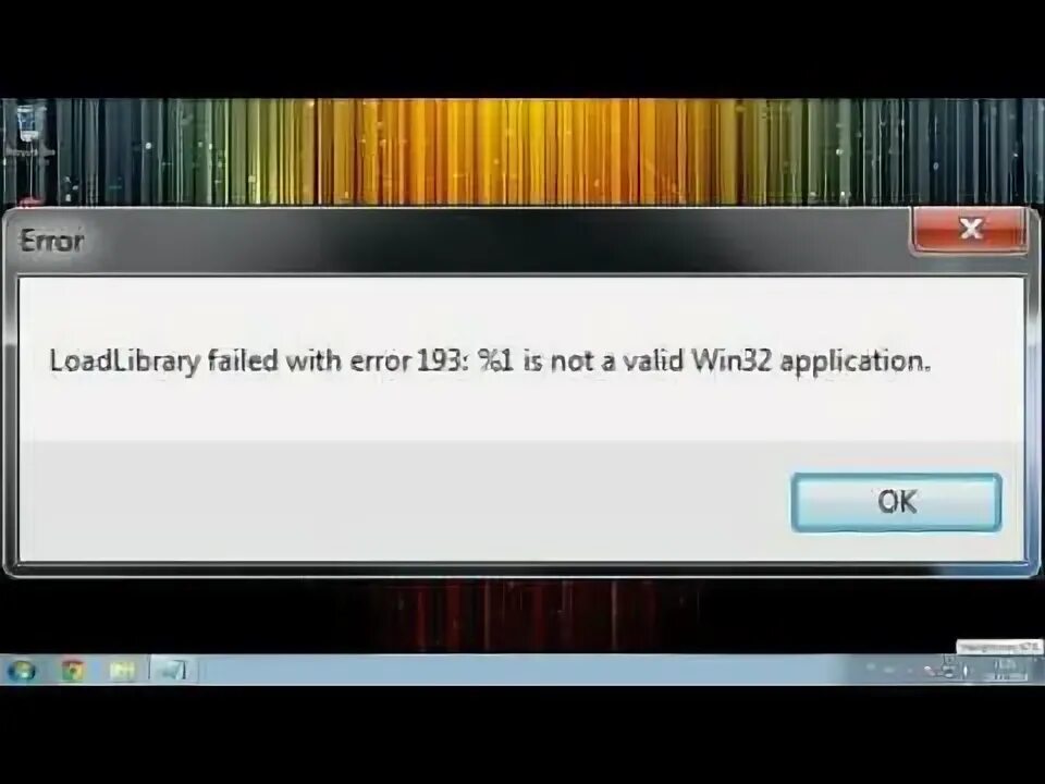 LOADLIBRARY failed with Error 193 1 не является приложением win32. Ошибка 193. Failed to load Library. Ошибка файл поврежден майнкрафт.