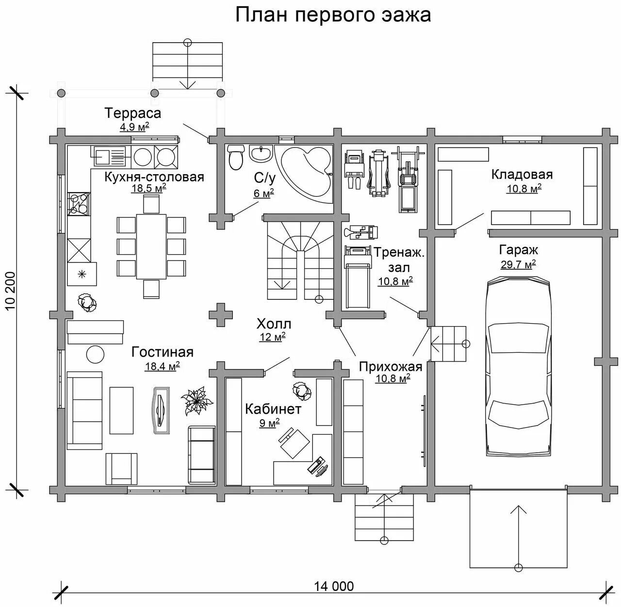 Бесплатные проекты одноэтажных домов с гаражом. Проект двухэтажного дома с гаражом чертеж. Схема двухэтажного дома с гаражом и террасой. Дом с гаражом планировка. Проекты домов с чертежами и размерами.