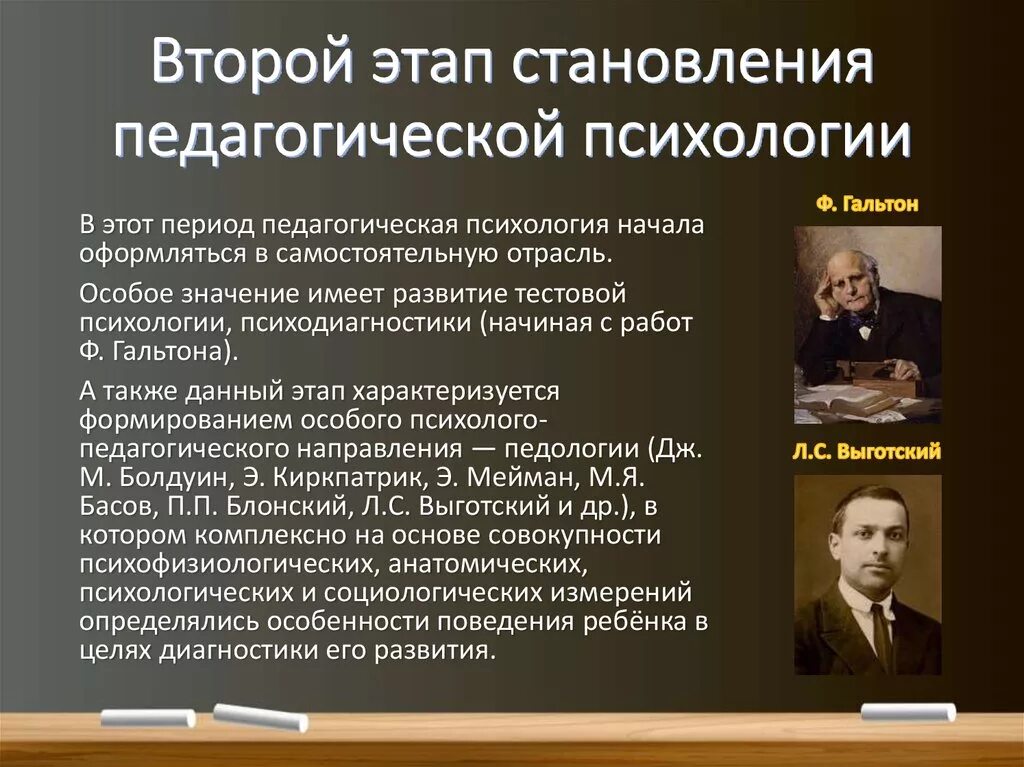 Годы становления и развития. Этапы становления педагогической психологии. Второй этап становления педагогической психологии. Представители педагогической психологии. Этапы формирования педагогической психологии.