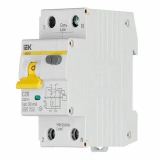 Автоматический выключатель iek c20