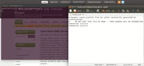 Ubuntu прописать dns