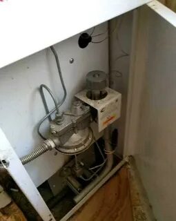 Переделанный газовый котел
