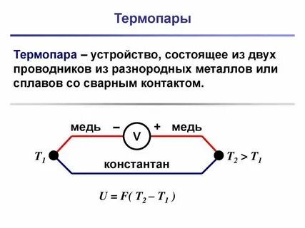 Термопара это