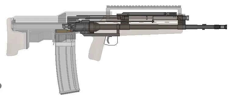 Mp1rfb3br8vswhi. Винтовка Kel-Tec RDB m43. Kel Tec RFB. M43 автомат. Чертёж Kel-Tec RFB.