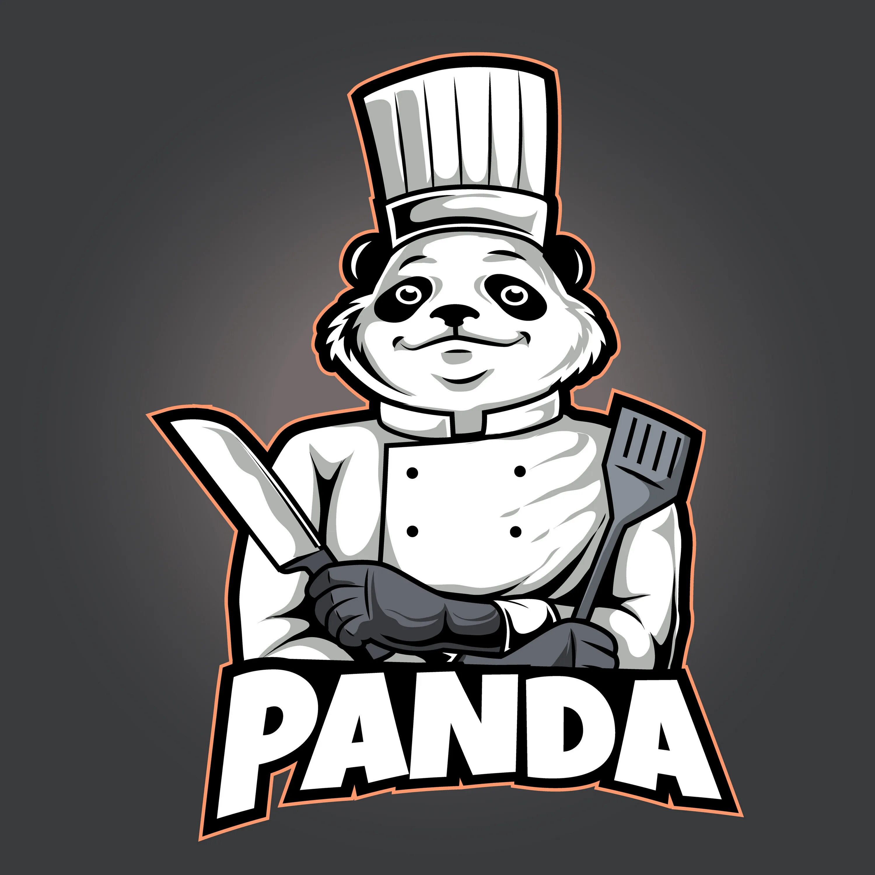 Panda chef. Panda chef