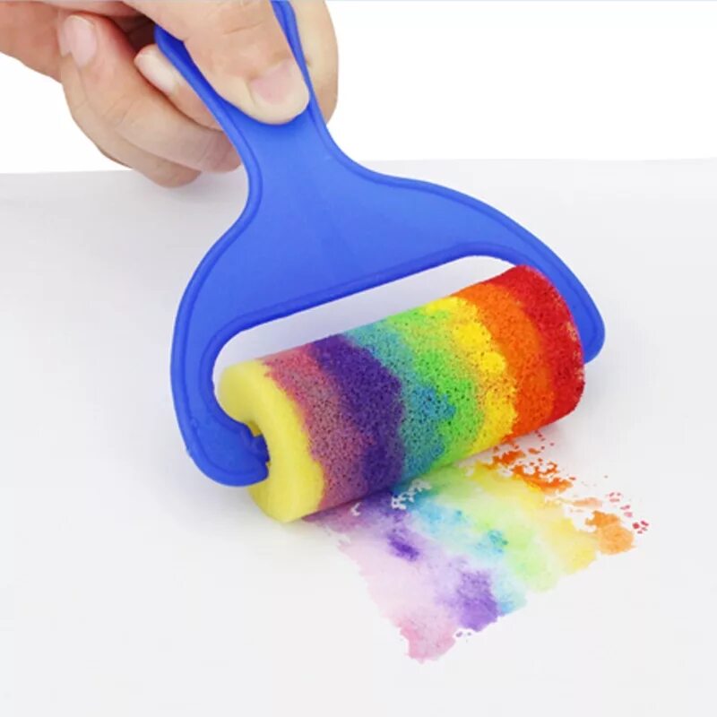 Toy paint. Рисование поролоновой губкой. Рисование губкой для детей. Губка для рисования красками. Рисование губкой для посуды.