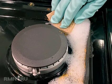 Как очистить решётки газовой варочной поверхности