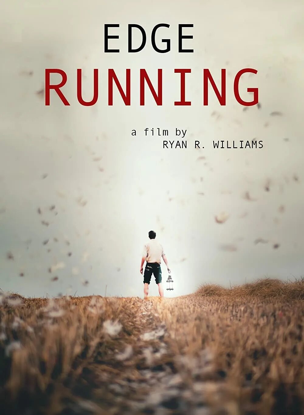 Running to the edge. Edge runners poster. running poster.
