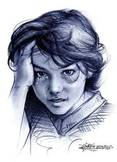 Рисунок молодая