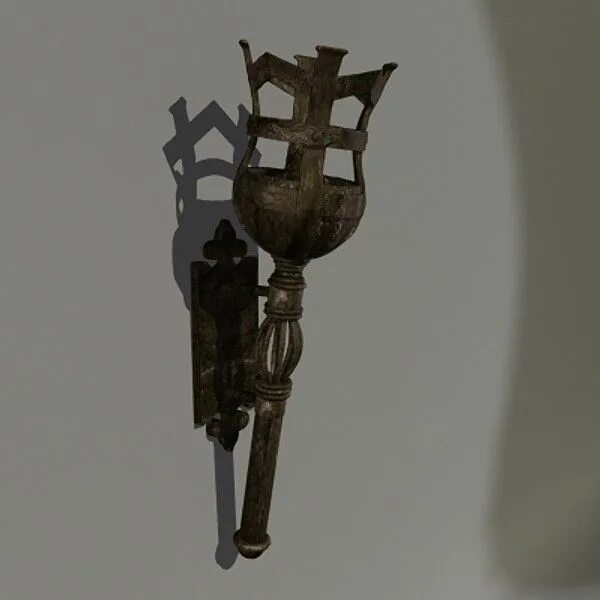 Torch load model weights. Светильник факел 3d model. 3д модель бра факел. кованый факел. светильники в рыцарском стиле.