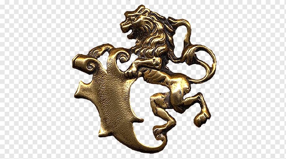 Lion's Jewellery. Бронза PNG. Покажи золотого металлического Льва. Lion Rampant на сувенирах.