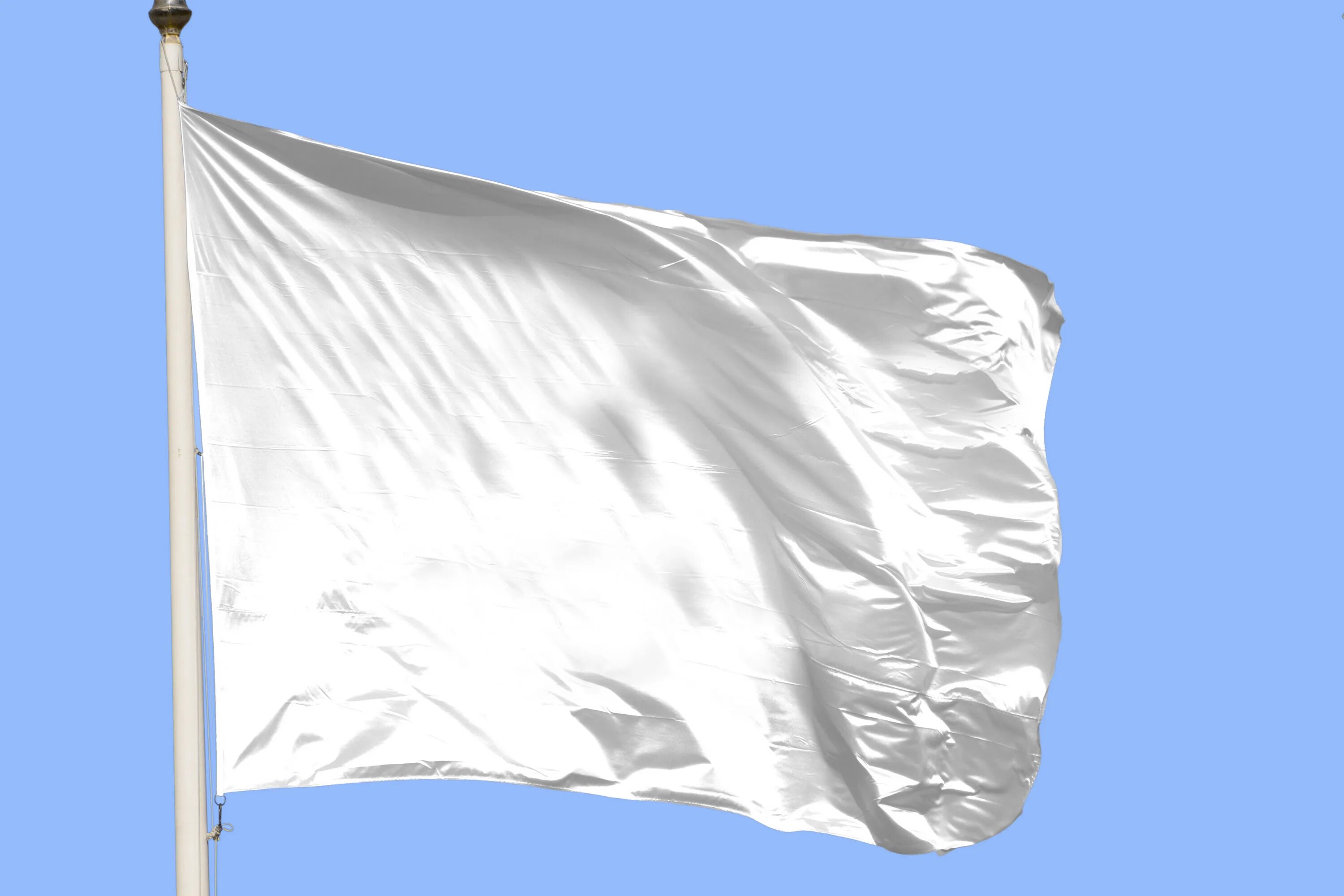белый флаг развевается на ветру. флажок белый. вайт флаг. вайт флаг. флажок белый.
