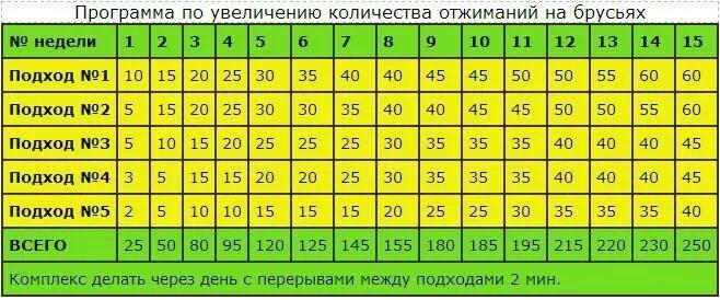 Не менее 20 раз в