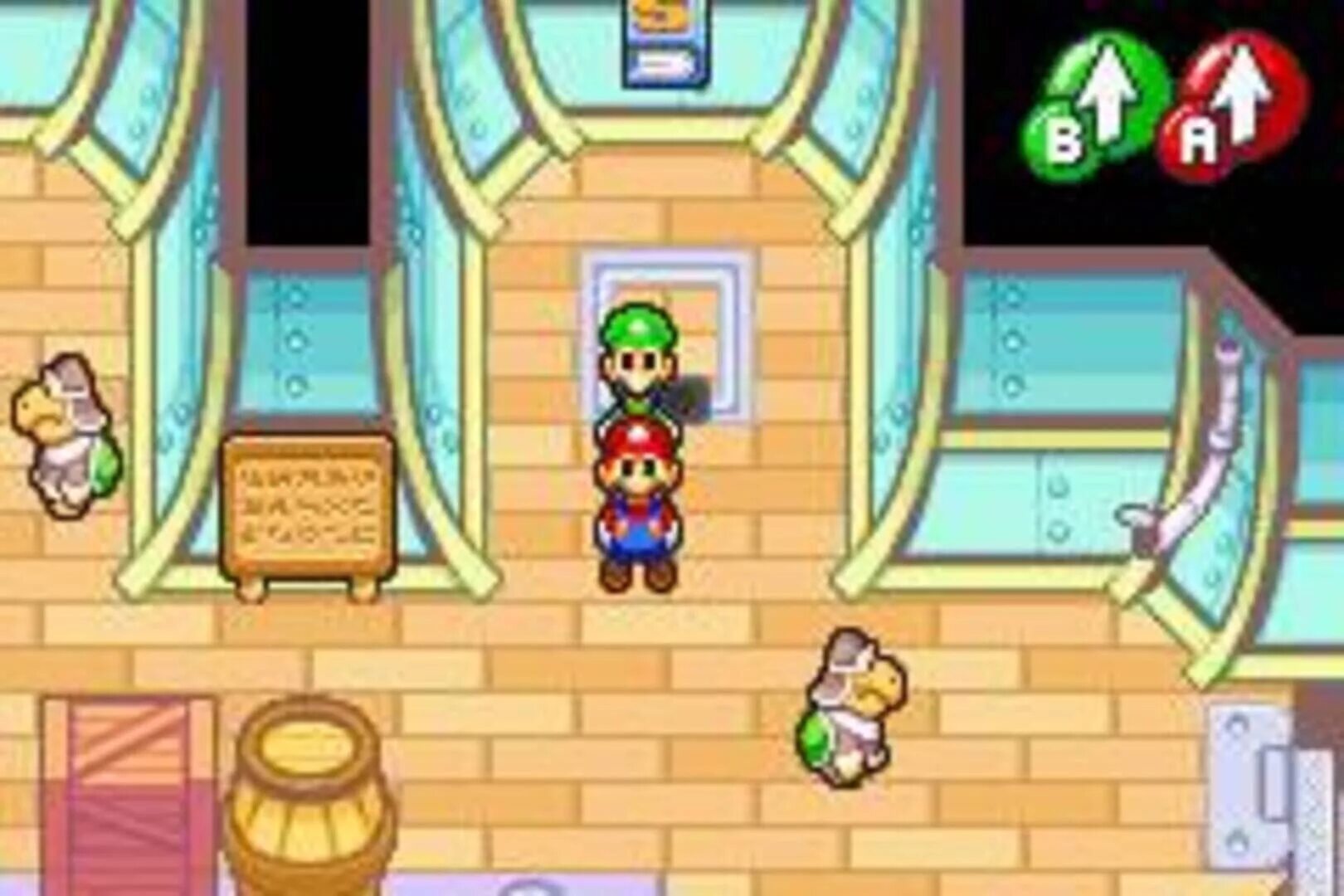 Mario and luigi saga. Mario Superstar Saga. Марио и Луиджи суперстар сага. Марио и Луиджи Скриншоты игры. Марио и Луиджи суперстар сага геймплей.