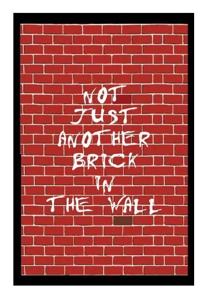 Стен перевод песни. Pink Floyd another Brick. Another Brick in the Wall. Pink Floyd Brick in the Wall. Пинк Флойд another Brick in the Wall.