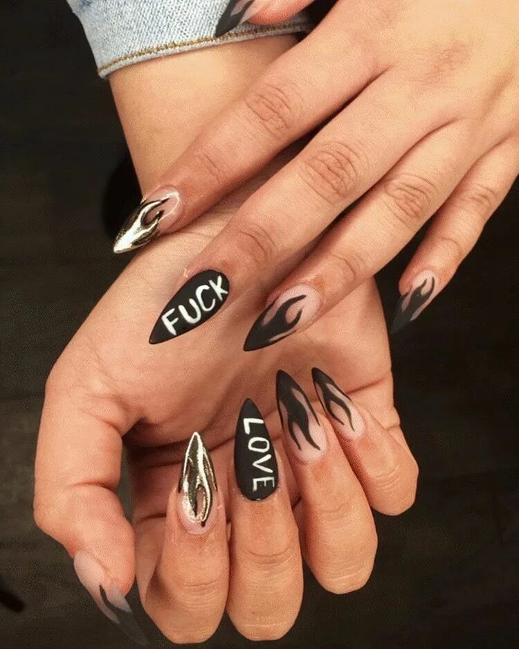 Ногти дизайн новинки молодежные длинные Glittery Nails Дизайнерские ногти, Сиреневые ногти, Длинные ногти
