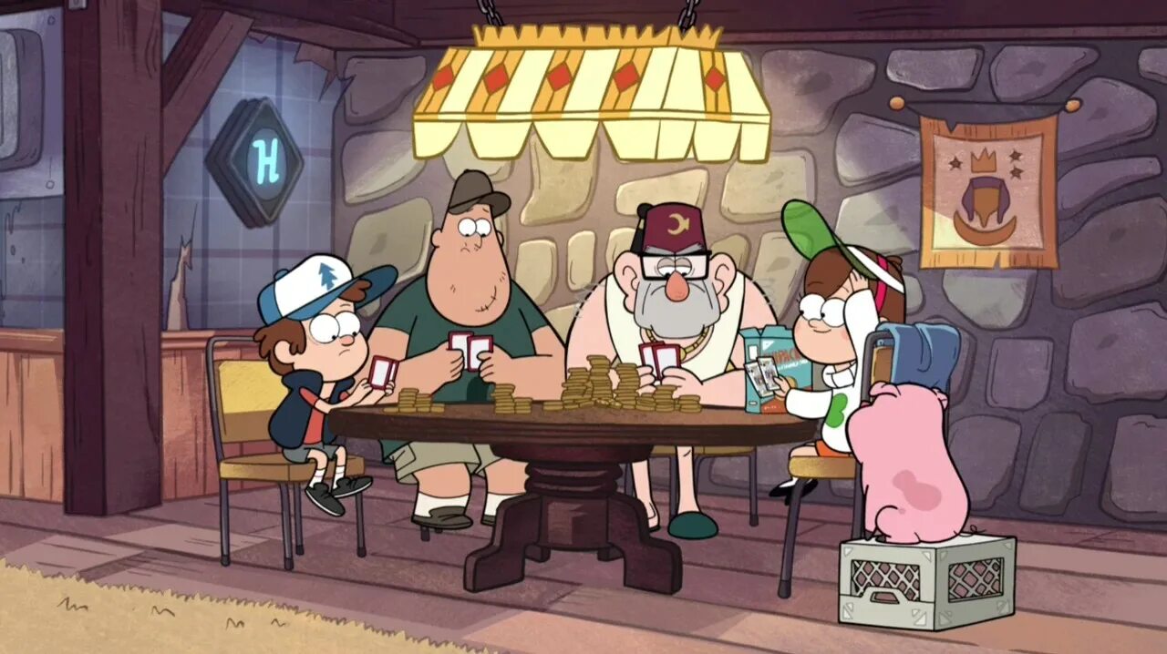 Gravity Falls игра.