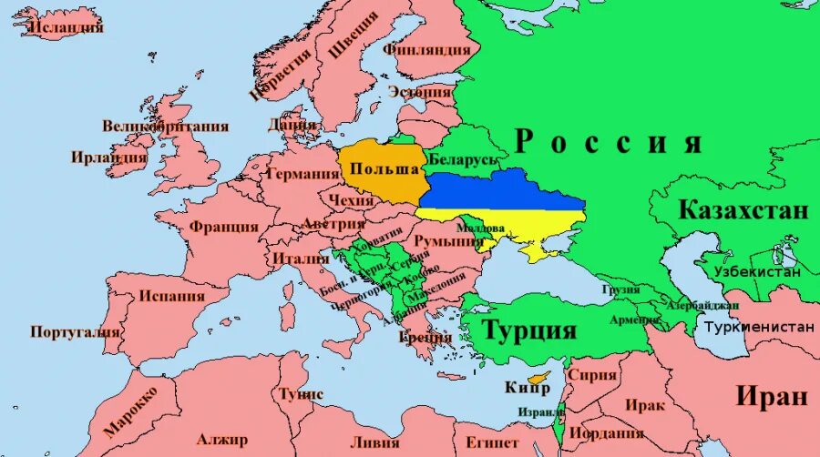 Страны соседи украины. Карта России и Турции. Турция на карте Европы. Грузия на карте Европы.