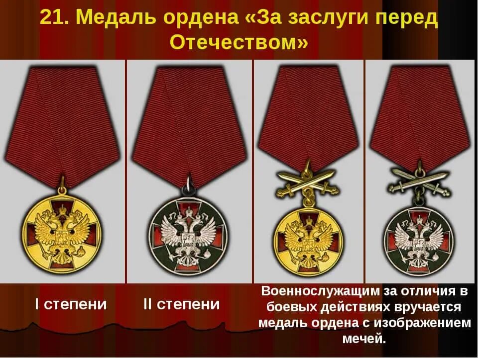 Награды рядовых