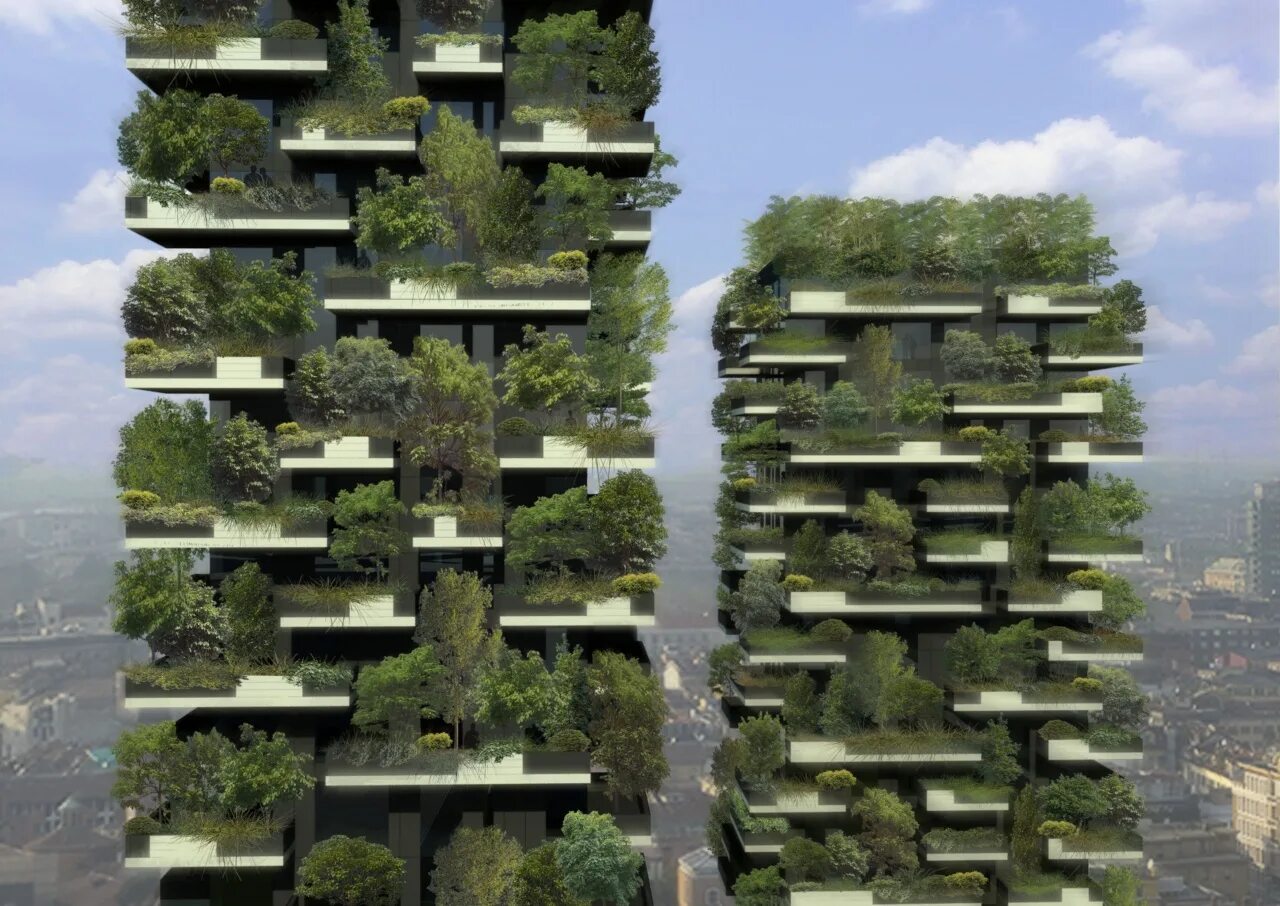 Вертикальные объекты. Небоскребы Bosco verticale («вертикальный лес»). Стефано Боэри вертикальный лес. Жилой комплекс «вертикальный лес» (Bosco verticale), г. Милан. Небоскребы Bosco verticale в Милане.