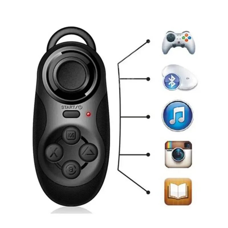 Пульт с bluetooth управлением. Блютуз контроллер для андроид. Mini Gamepad Bluetooth. Геймпад MOCUTE 032, черный. Геймпад для андроид беспроводной с блютуз.