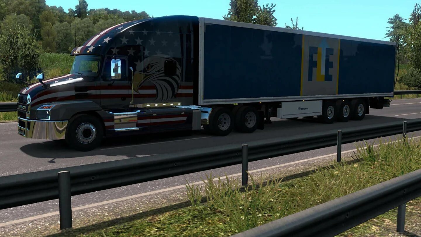 American truck simulator прицепы. Mack anthem на етс 2. Американский полуприцеп ats. Euro truck simulator 2 mack. Ets 2 mack.