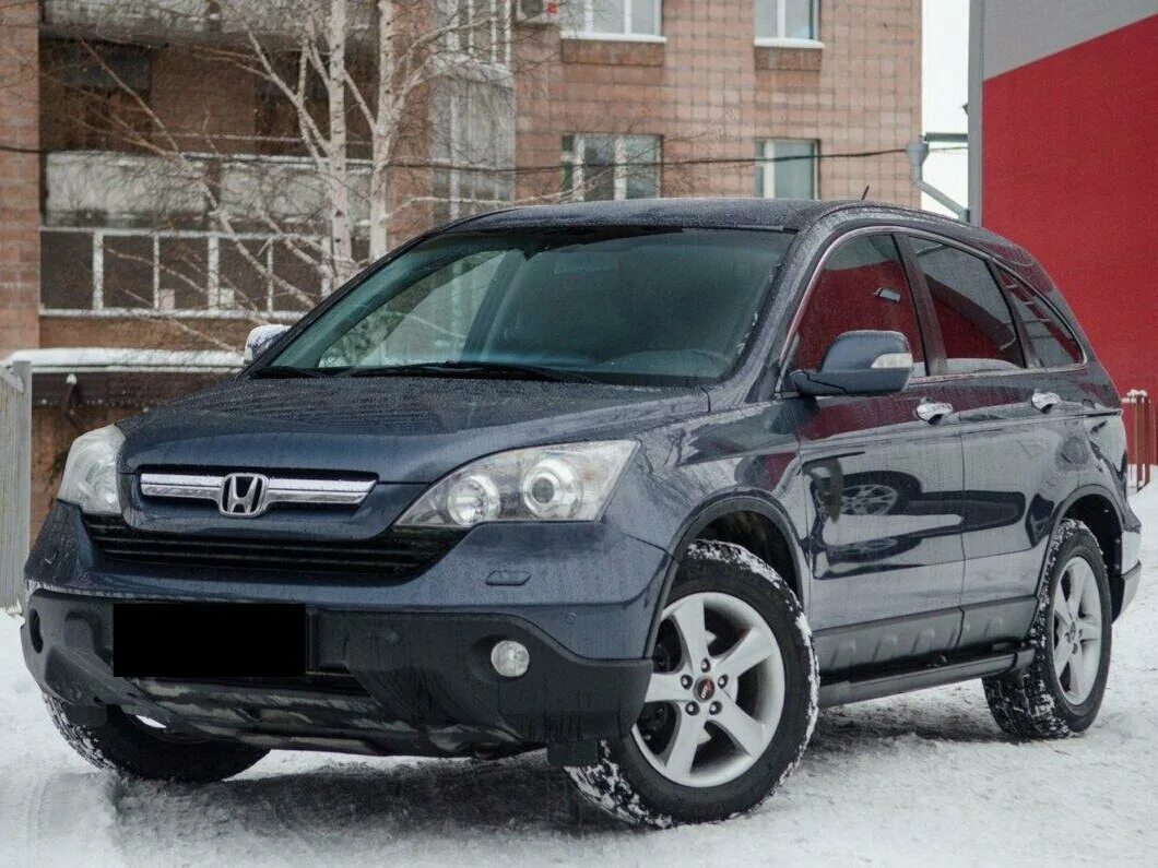 Honda CR V 2008 серый металлик фото. Купить Хонда CRV В Новосибирске. Купить хонду бу новосибирск