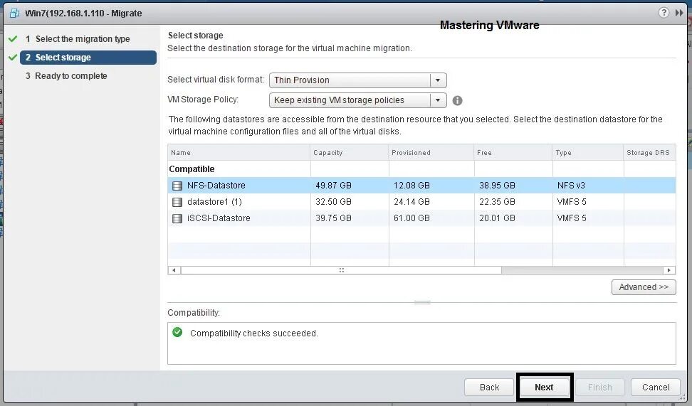 Vm storage. Vm storage