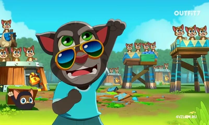 Talking Tom Camp Джинджер. Tom водная битва. Говорящий том водная битва. Talking Tom Camp Trailer. Игры битва тома