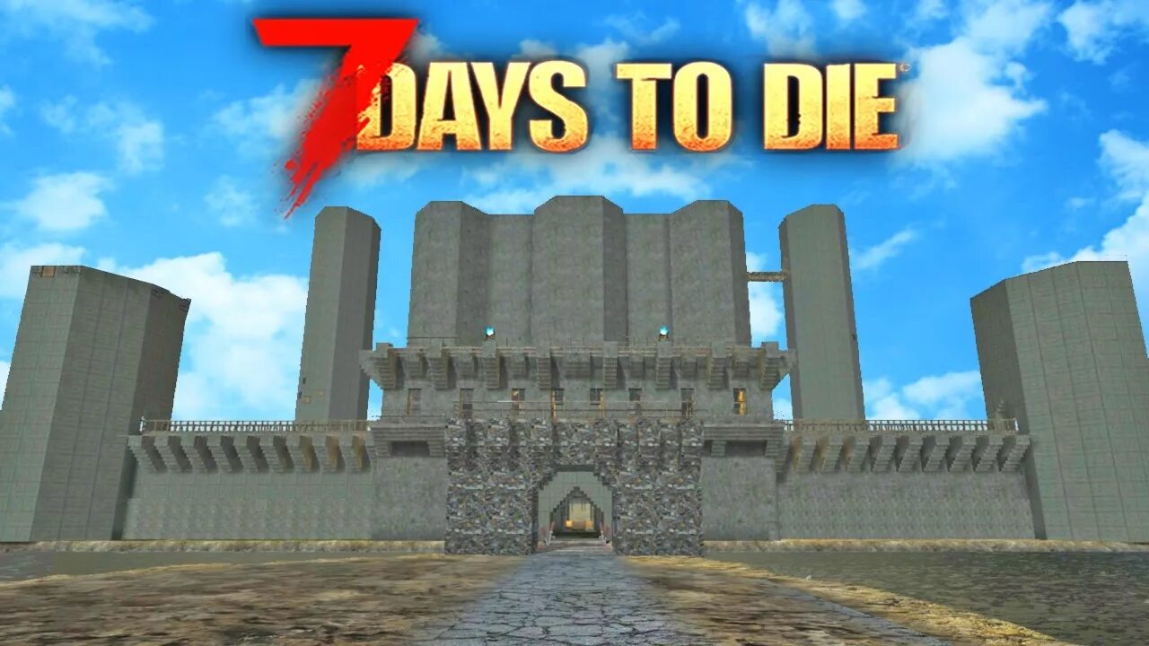 Замок в 7 Days to die. 7 Days to die крепость. 7 Days to die постройки красивые. 7 Days to die красивые базы.