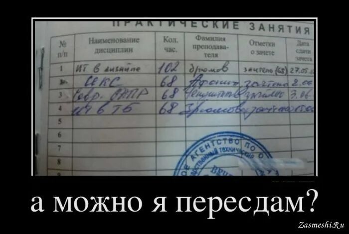 Пересдавать ли тройку
