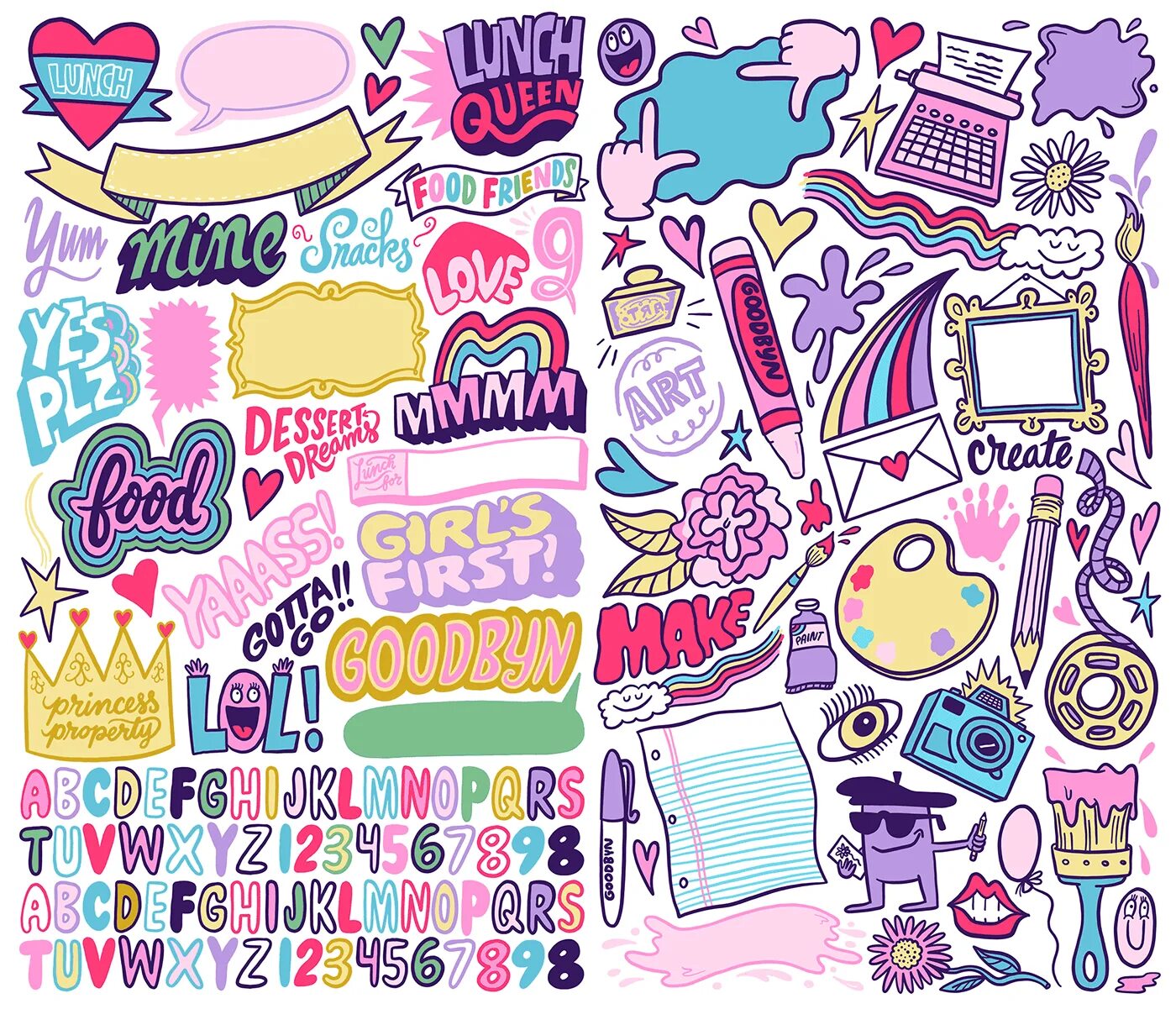 Стикеры NKS. Fun Stickers. Sticker Pack Design. Stickers Set background. Сеты наклеек