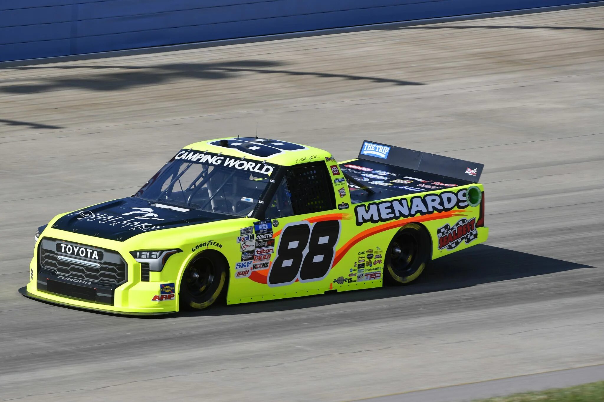 Series 2022. NASCAR Truck Series 2022. NASCAR Parade Truck.