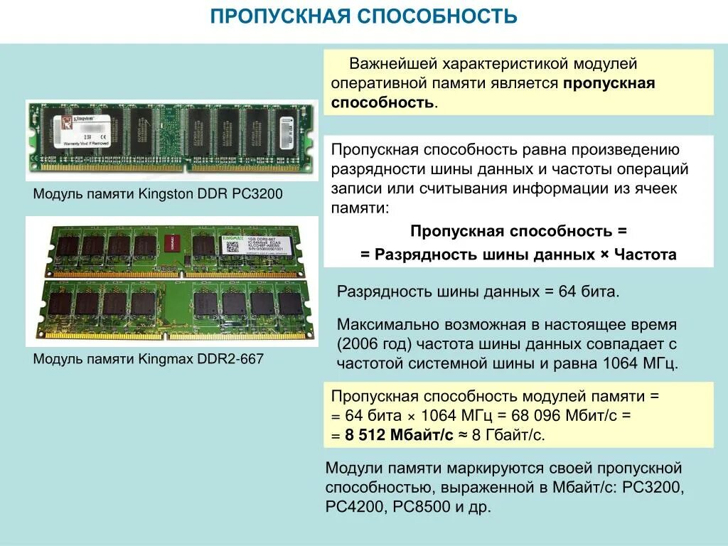 Максимальная пропускная способность оперативной памяти ddr3. Ddr2 Тактовая частота 1066. Формула пропускной способности оперативной памяти. Пиковая пропускная способность оперативной памяти. Ddr4 какая частота