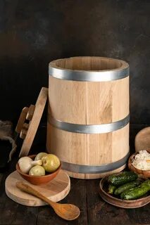 Бочка с гнетом для засолки пластиковые