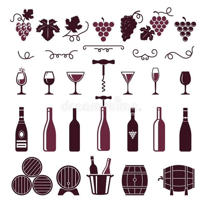 Символы vin. Вино вектор. Символы виноделия. Вино символ. Винная тематика в векторе.