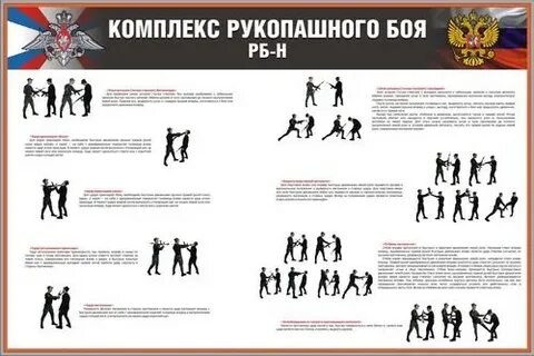 Комплекс рукопашного боя на 8